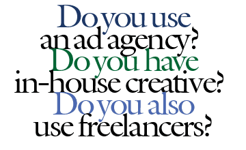 ad design, design consultant, in-house creative