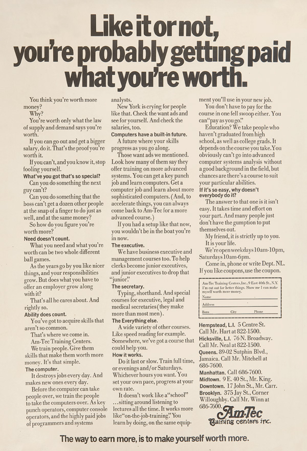 amtec training centers libertarian / objectivist ad